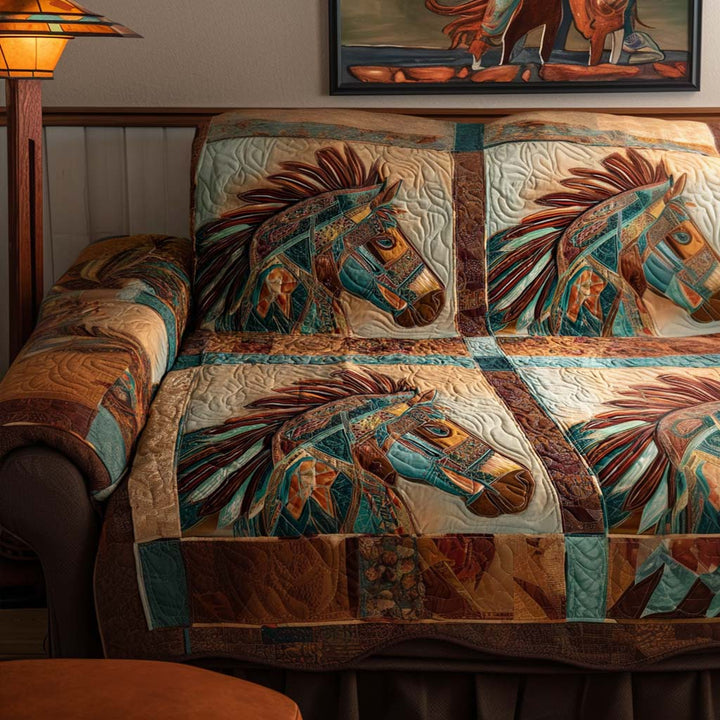 Housse de canapé matelassée – avec motif décoratif NCU0VT284