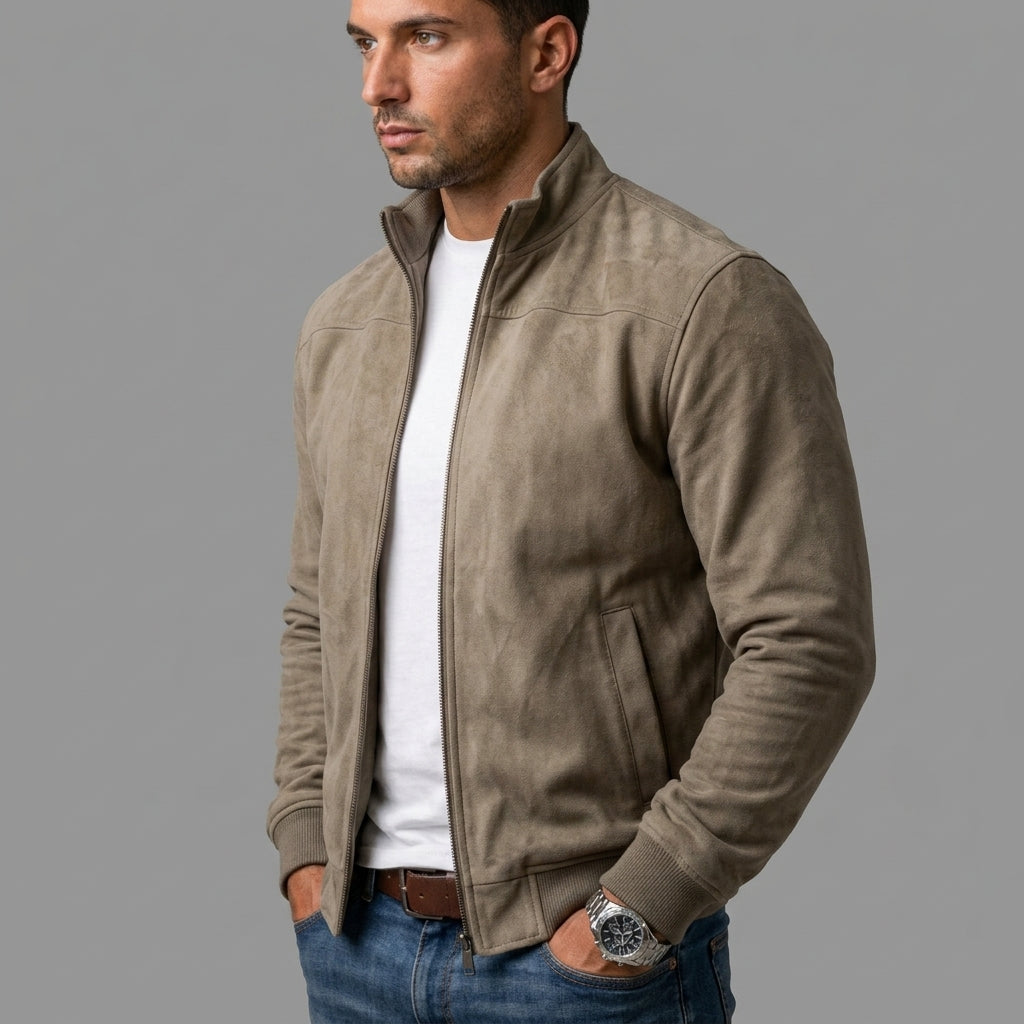 Corrado | Veste en Daim