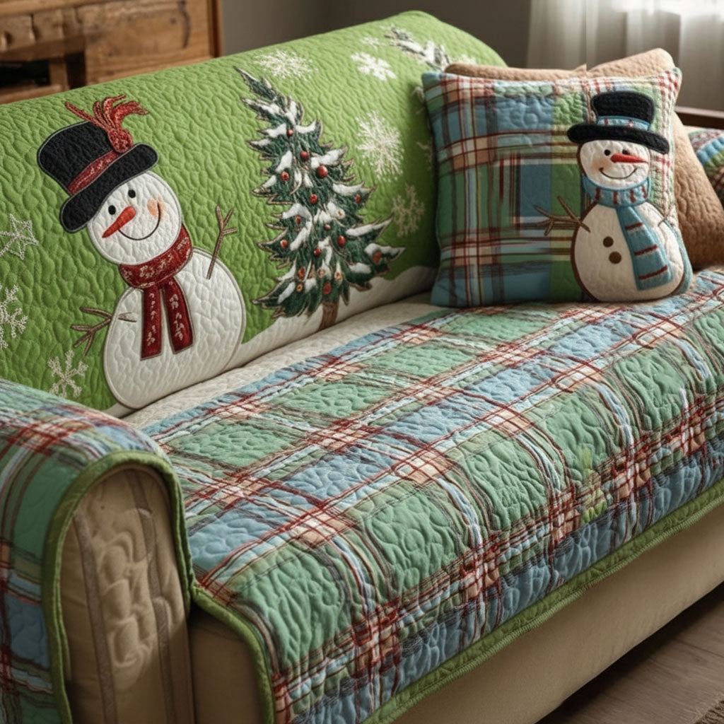 Housse de canapé matelassée – avec motif de Noël NCU0VT340