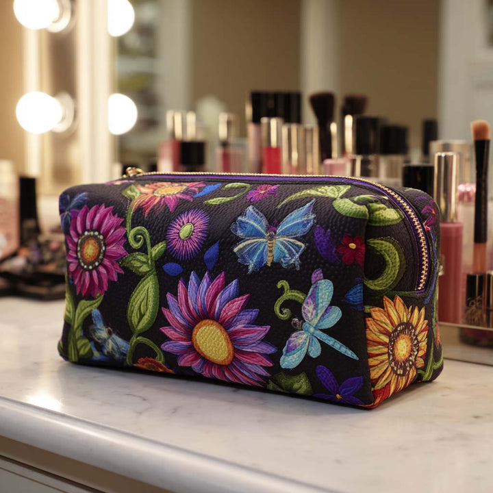 Trousse de maquillage matelassée avec lumière du matin NCU0NT10234