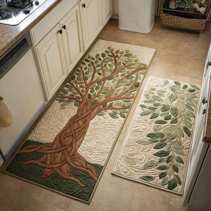 Tapis de cuisine antidérapant – racines décoratives NCU0DK11679