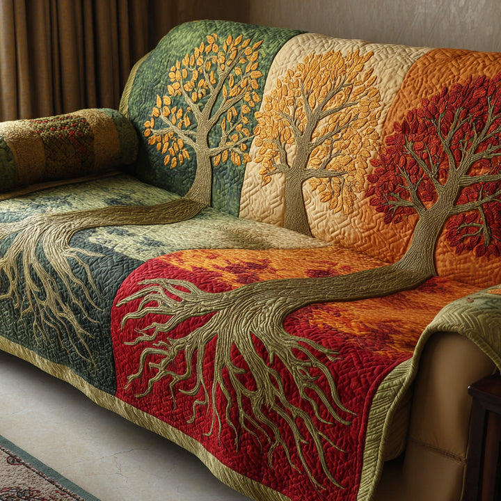Housse de canapé matelassée – avec Arbre de Vie NCU0VT370