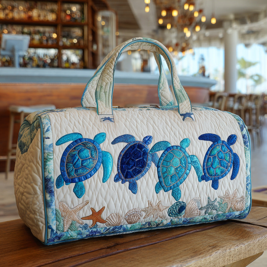 Sac de voyage matelassé – Tortue de mer
