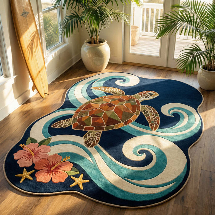 Tapis de forme – Tortues de la paix NCU0HH1974