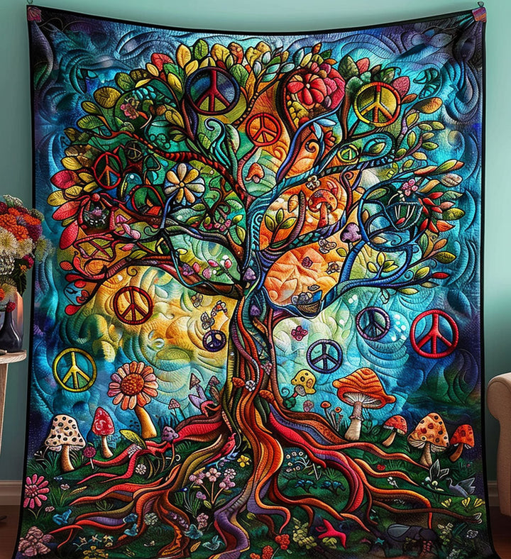 Couverture matelassée – Peace Of Life NCU0PT476