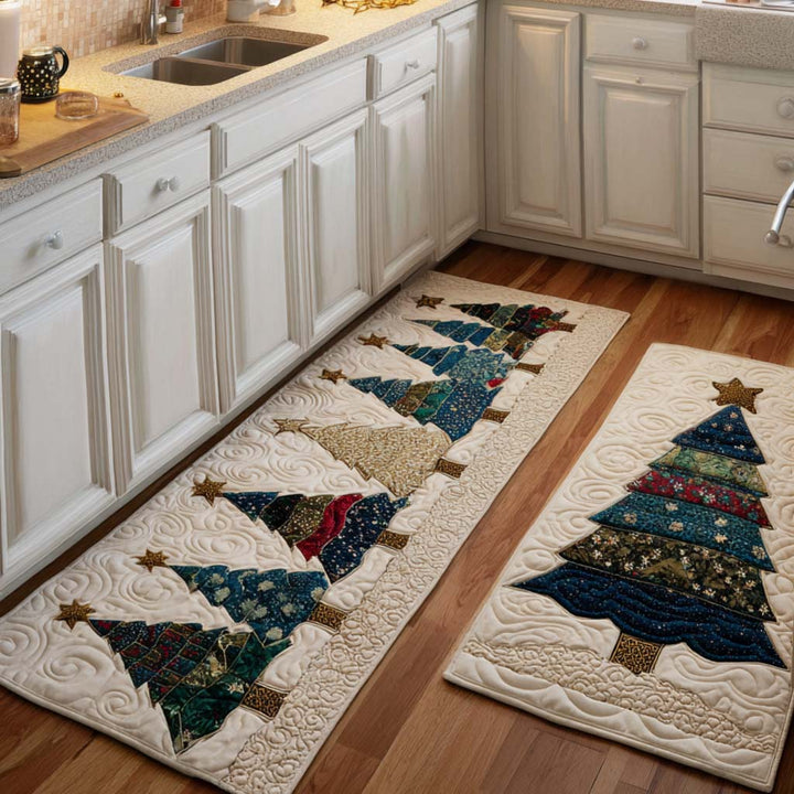 Tapis de cuisine antidérapant – Tapis de cuisine de Noël Sapin NCU0NT10921