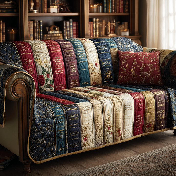 Housse de canapé matelassée – avec motif décoratif NCU0VT348