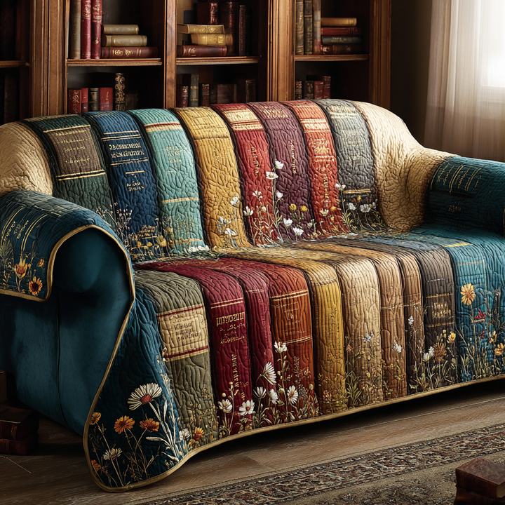 Housse de canapé matelassée – avec motif décoratif NCU0VT348