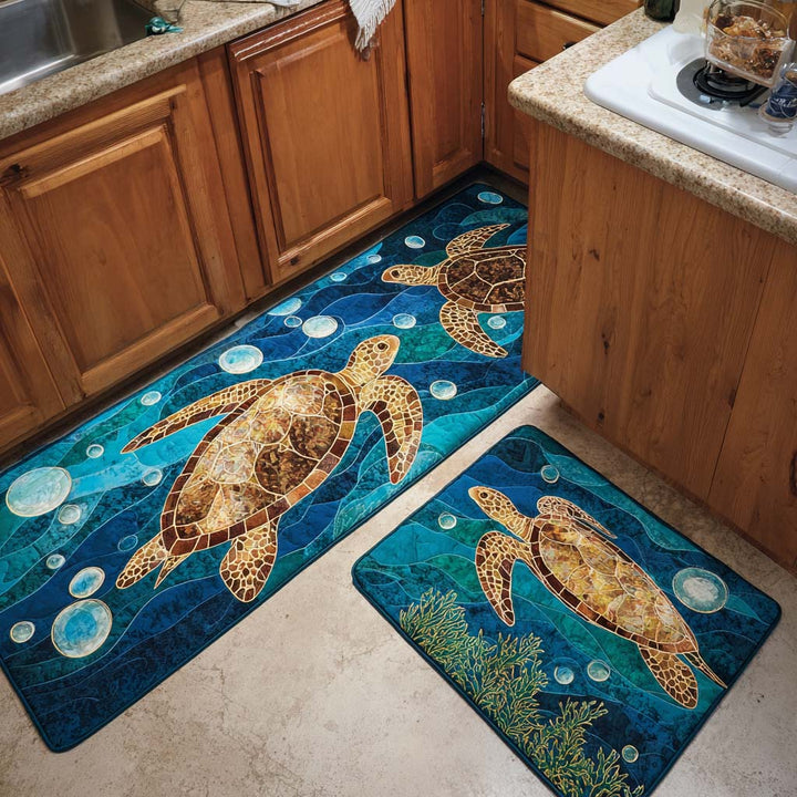 Tapis de cuisine antidérapant – Récif corallien NCU0NT11133