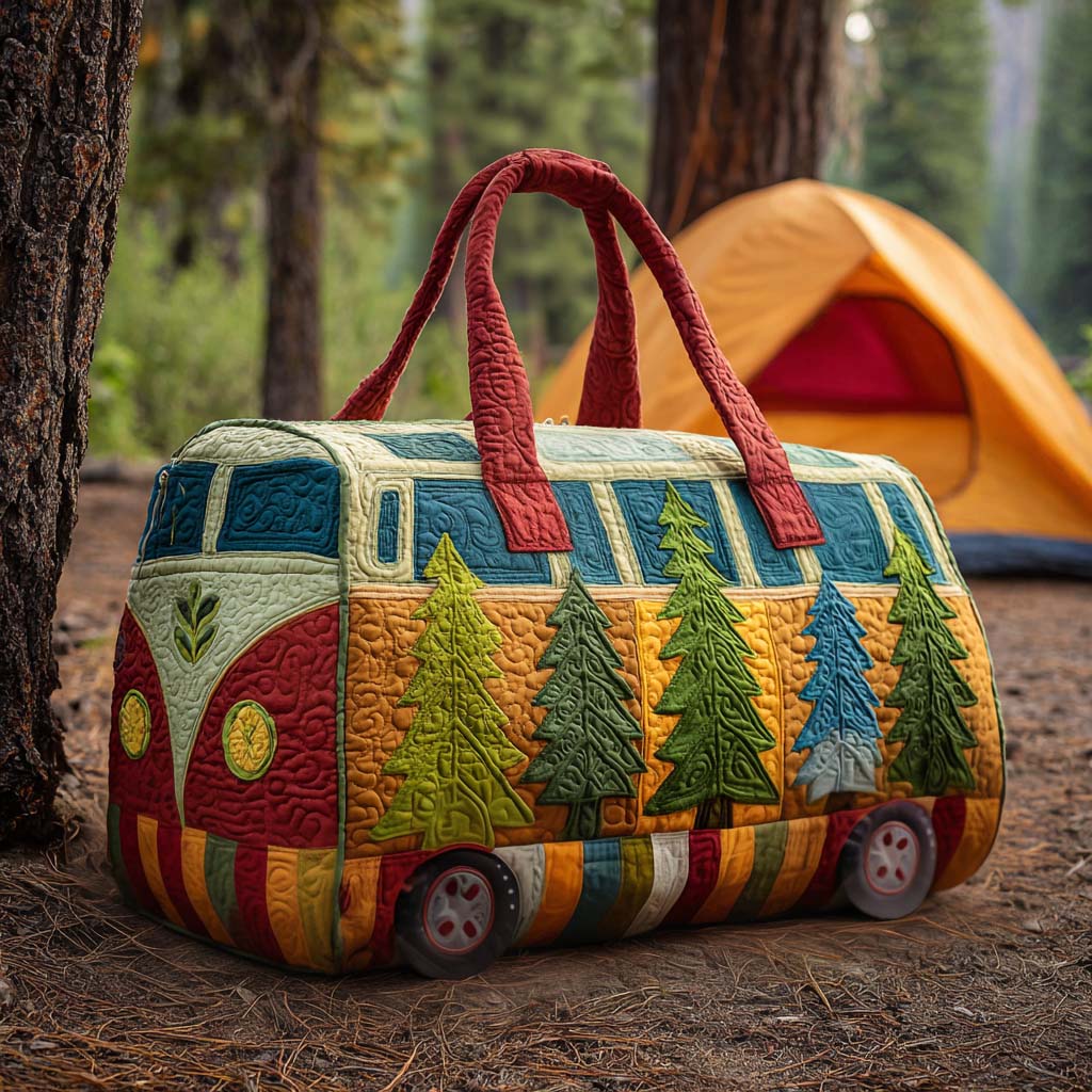Sac de voyage matelassé – Retro-Bus II