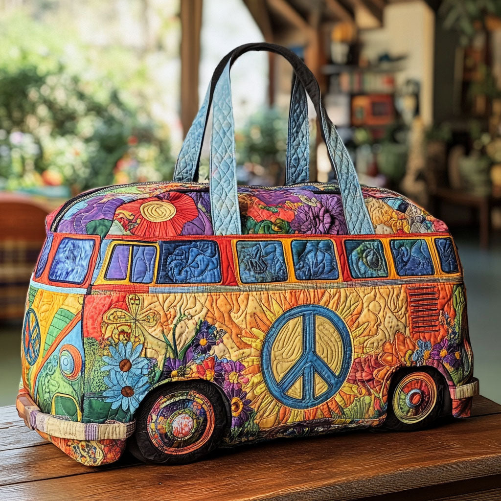 Sac de voyage matelassé – Route vintage