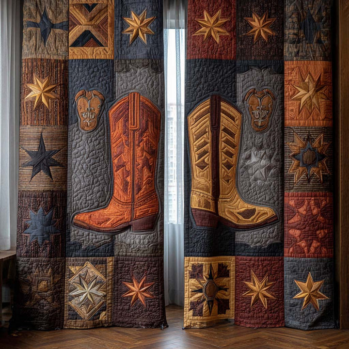 Rideaux matelassés – Panneau Patch Rodeo NCU0XD2135