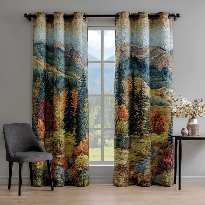 Rideaux matelassés – Rolling Hill NCU0NT11278