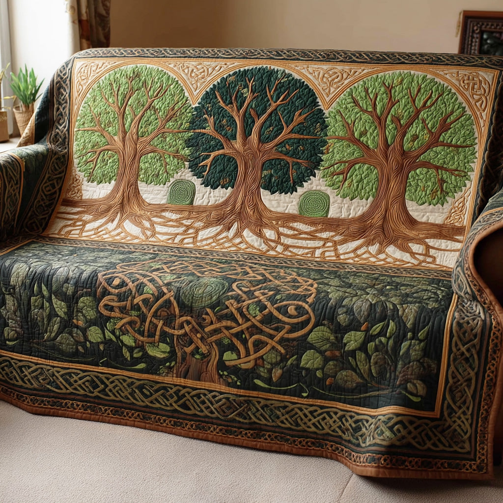 Housse de canapé matelassée – avec Arbre de Vie NCU0VT370