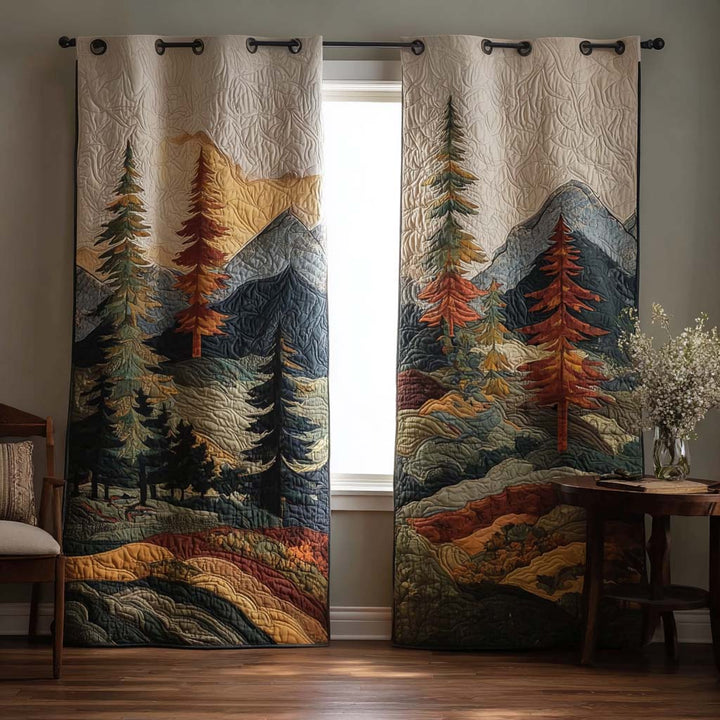 Rideaux matelassés – Rustic Peak NCU0NT11279