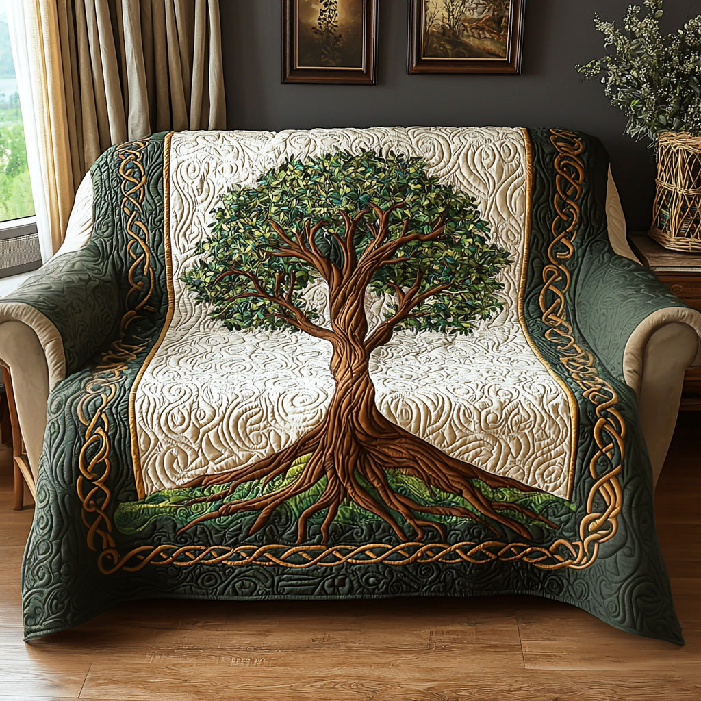Housse de canapé matelassée – avec Arbre de Vie NCU0VT370