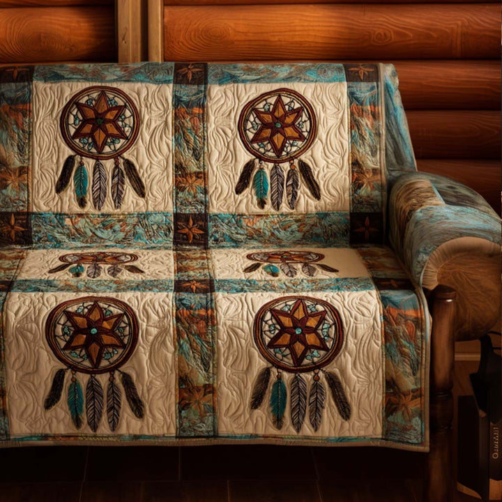 Housse de canapé matelassée – avec motif décoratif NCU0VT284