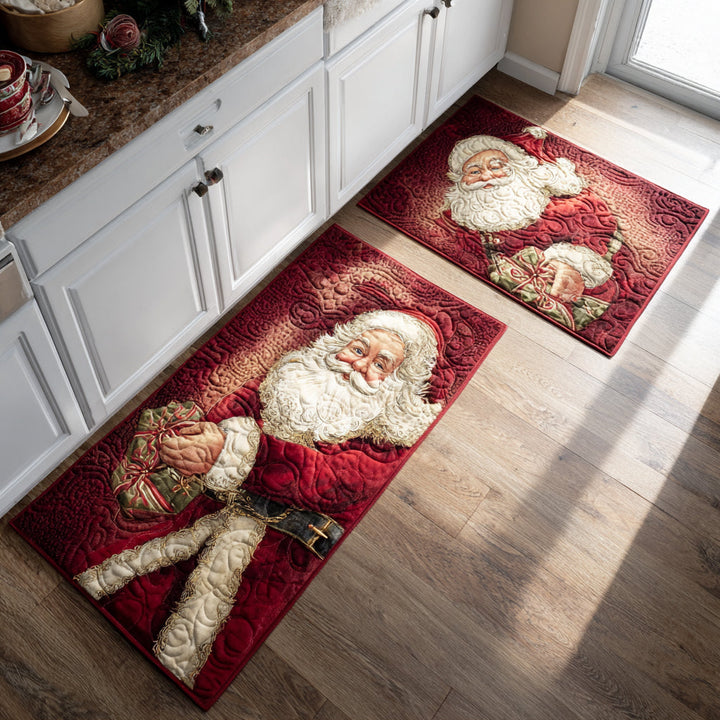 Tapis de cuisine antidérapant – Noël – Père Noël NCU0DV8493