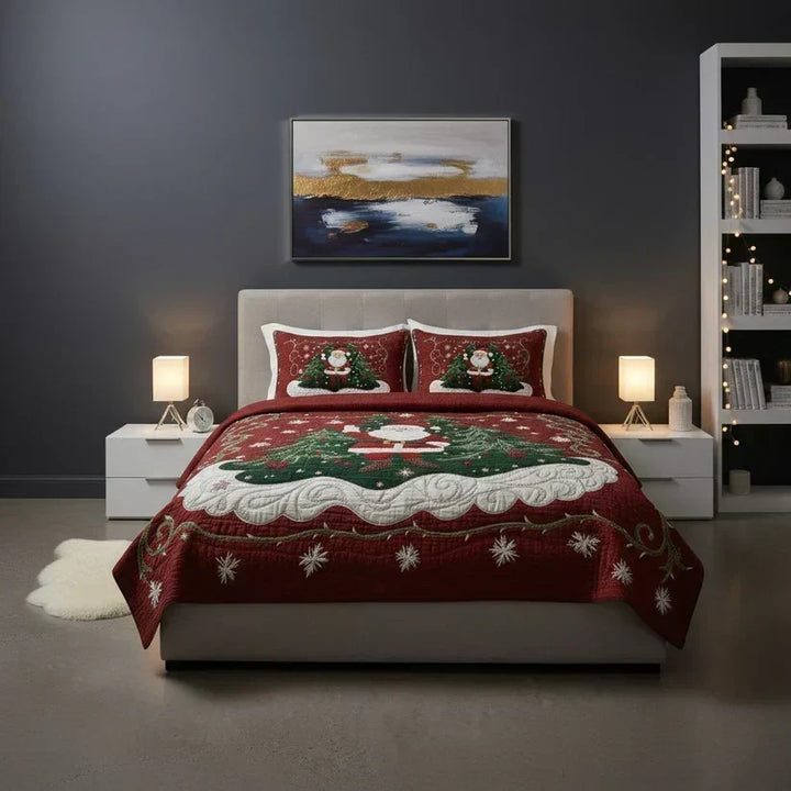 Ensemble de literie matelassé 3 pièces – Laboratoire du Père Noël