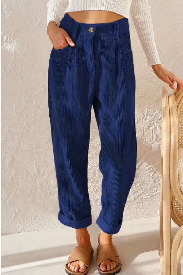 Cassidy - Pantalon Décontracté Intemporel