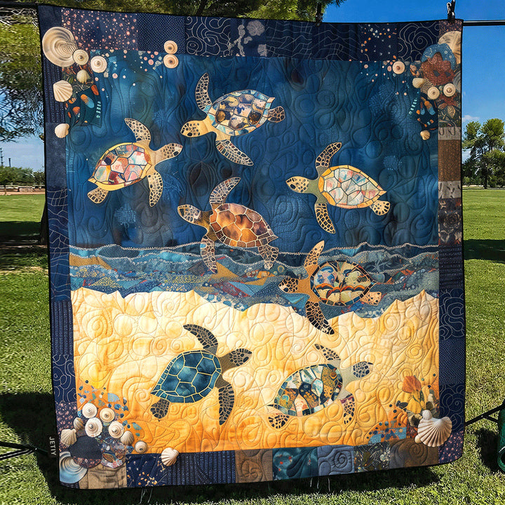 Couverture Matelassée – Tortue de Mer Mingle NCU0TH1180