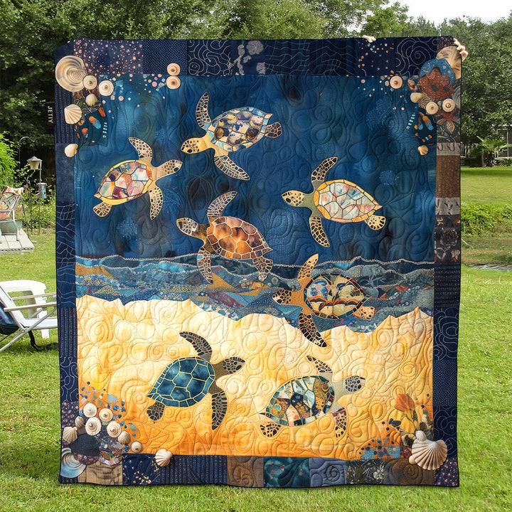 Couverture Matelassée – Tortue de Mer Mingle NCU0TH1180