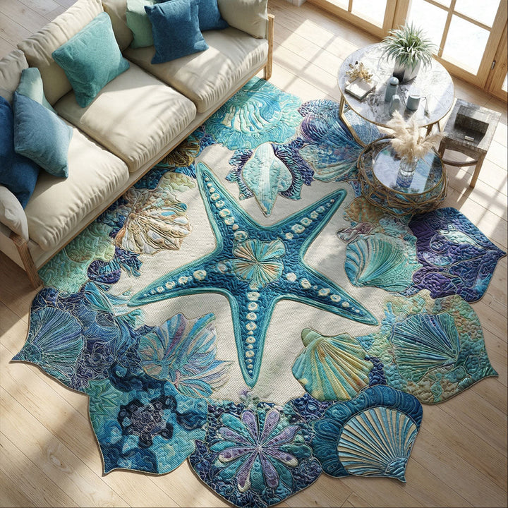 Tapis en forme de coquillage NCU0PT11675