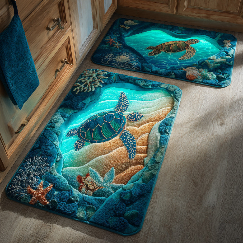 Tapis de cuisine antidérapant – Serene Tide NCU0TD1442