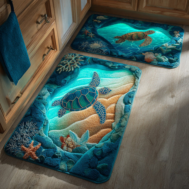 Tapis de cuisine antidérapant – douce vague NCU0TD1442