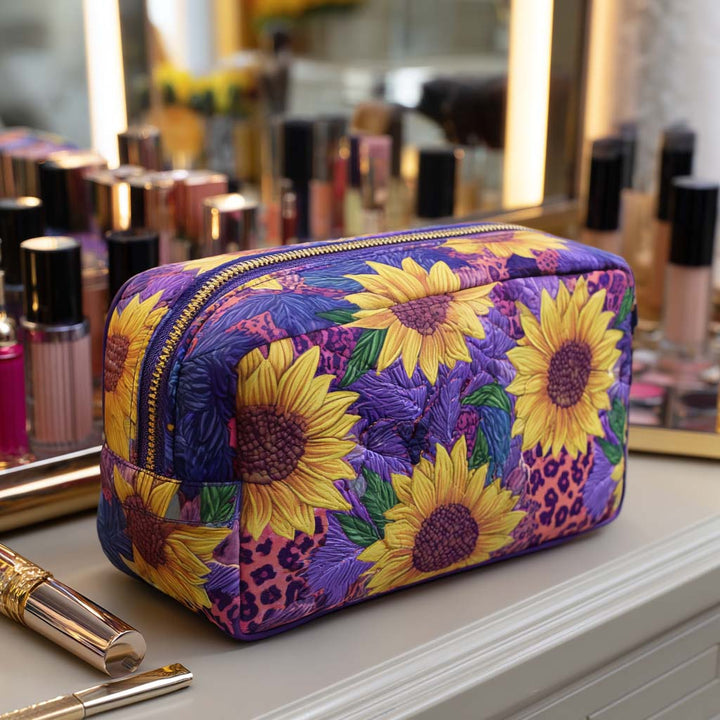 Trousse de maquillage matelassée avec soleil décoratif NCU0NT10240