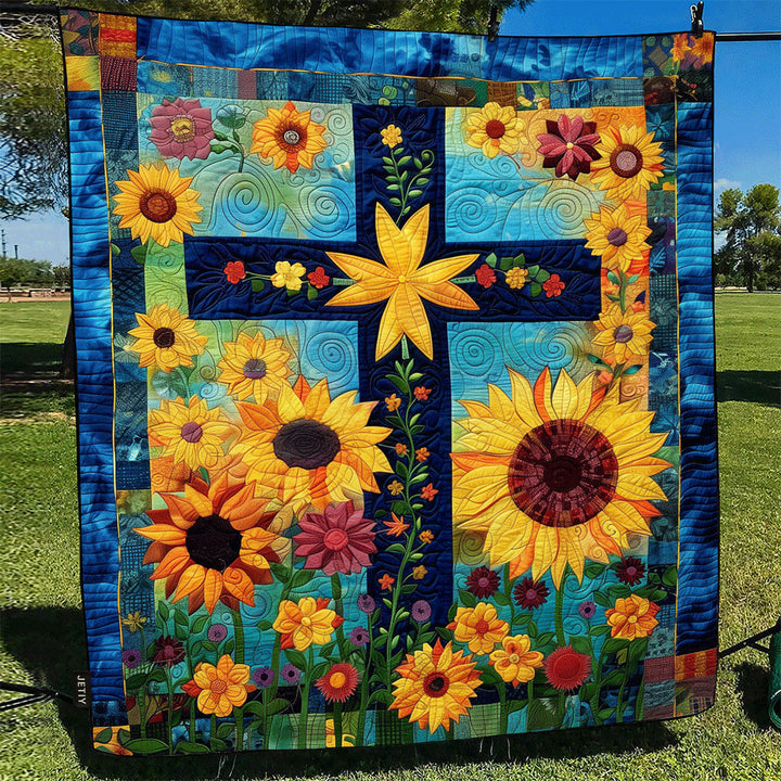 Couverture matelassée – Sunlit Cross NCU0TH997