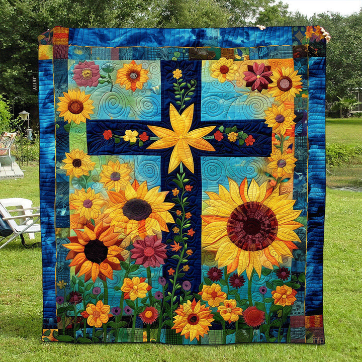 Couverture matelassée – Sunlit Cross NCU0TH997