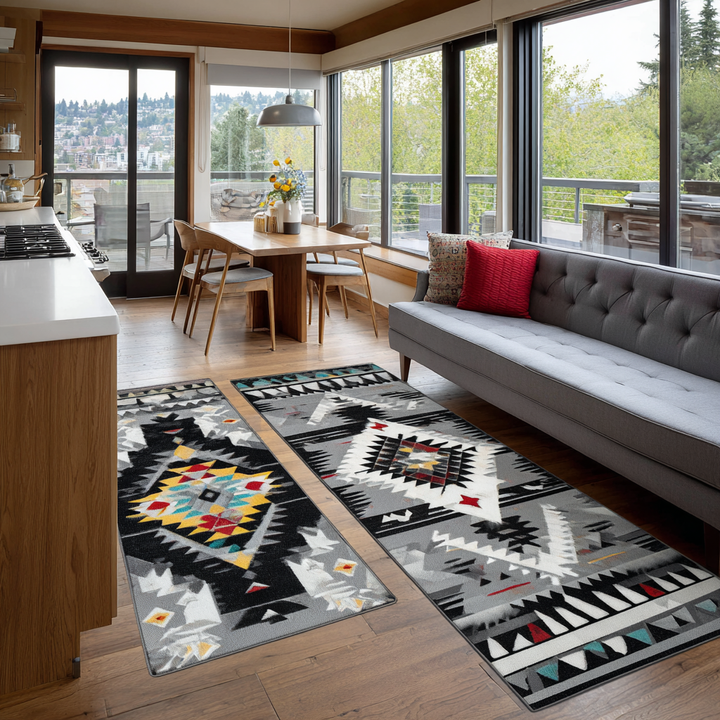 Tapis de cuisine antidérapant – lumière chaude et tons naturels NCU0DK11054