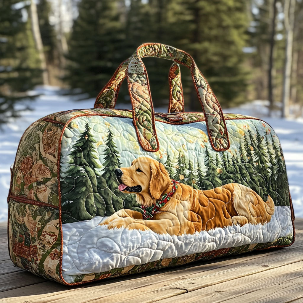 Sac de voyage matelassé – Chien au soleil