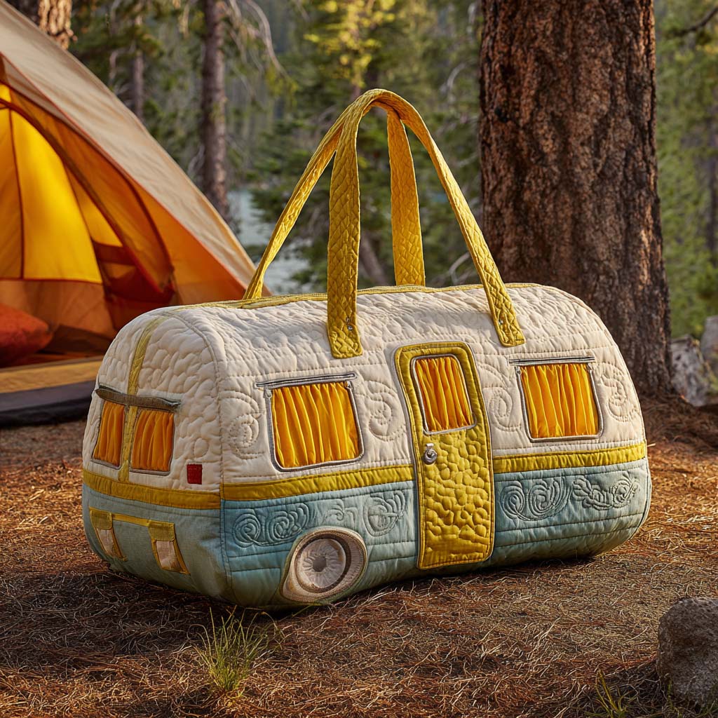 Sac de voyage matelassé – Camper ensoleillé
