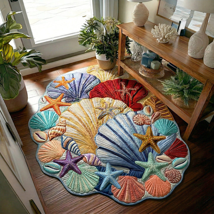 Tapis en forme de coquillage Tidal Whisper NCU0PT11677