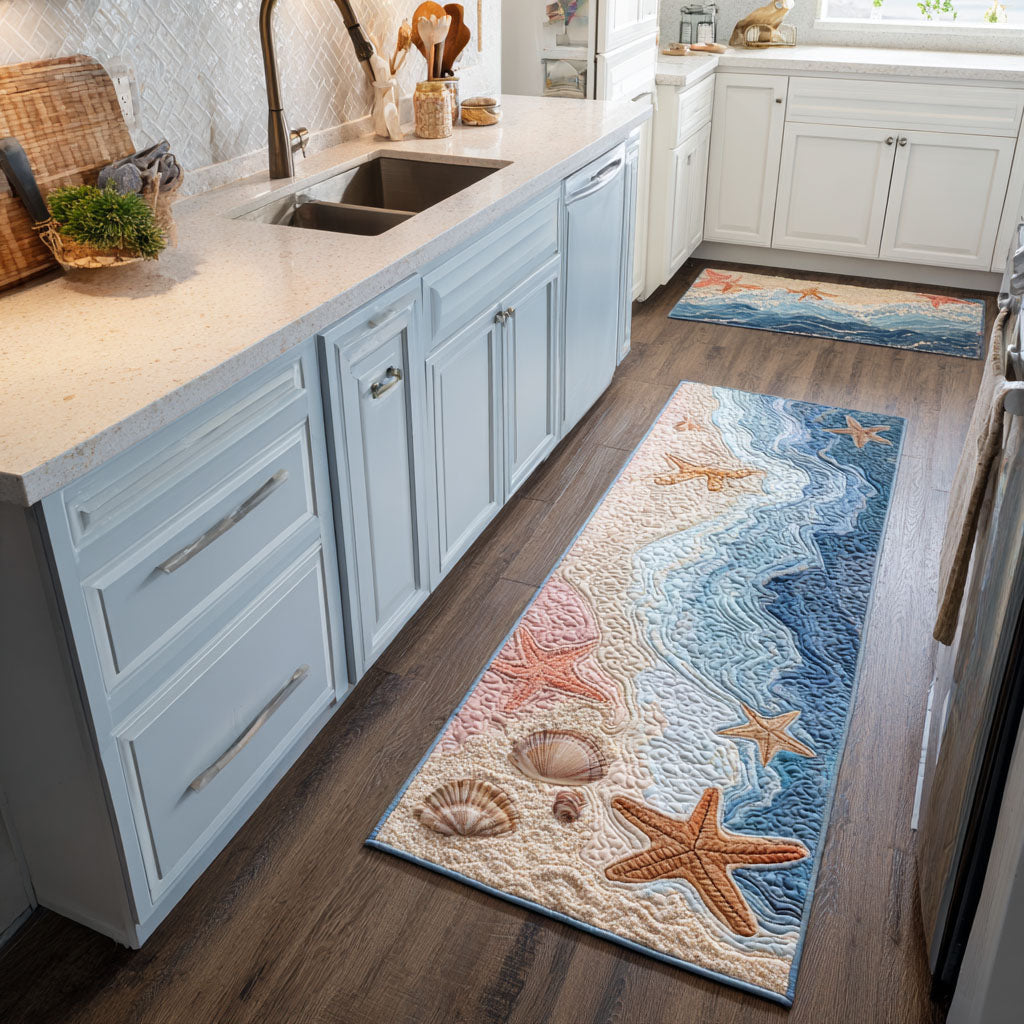 Tapis de cuisine antidérapant – Vagues et atmosphère marine NCU0DK11813