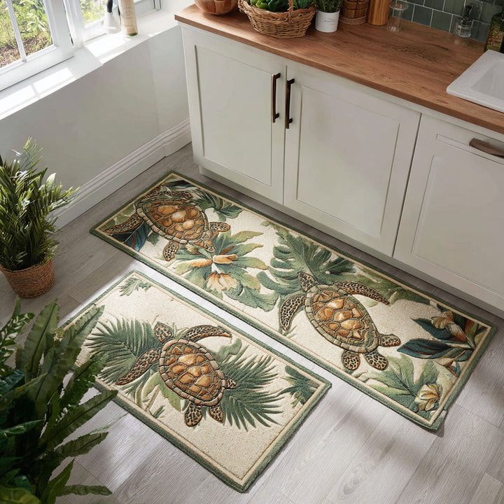 Tapis de cuisine antidérapant – ambiance tiki tropicale NCU0PT10169