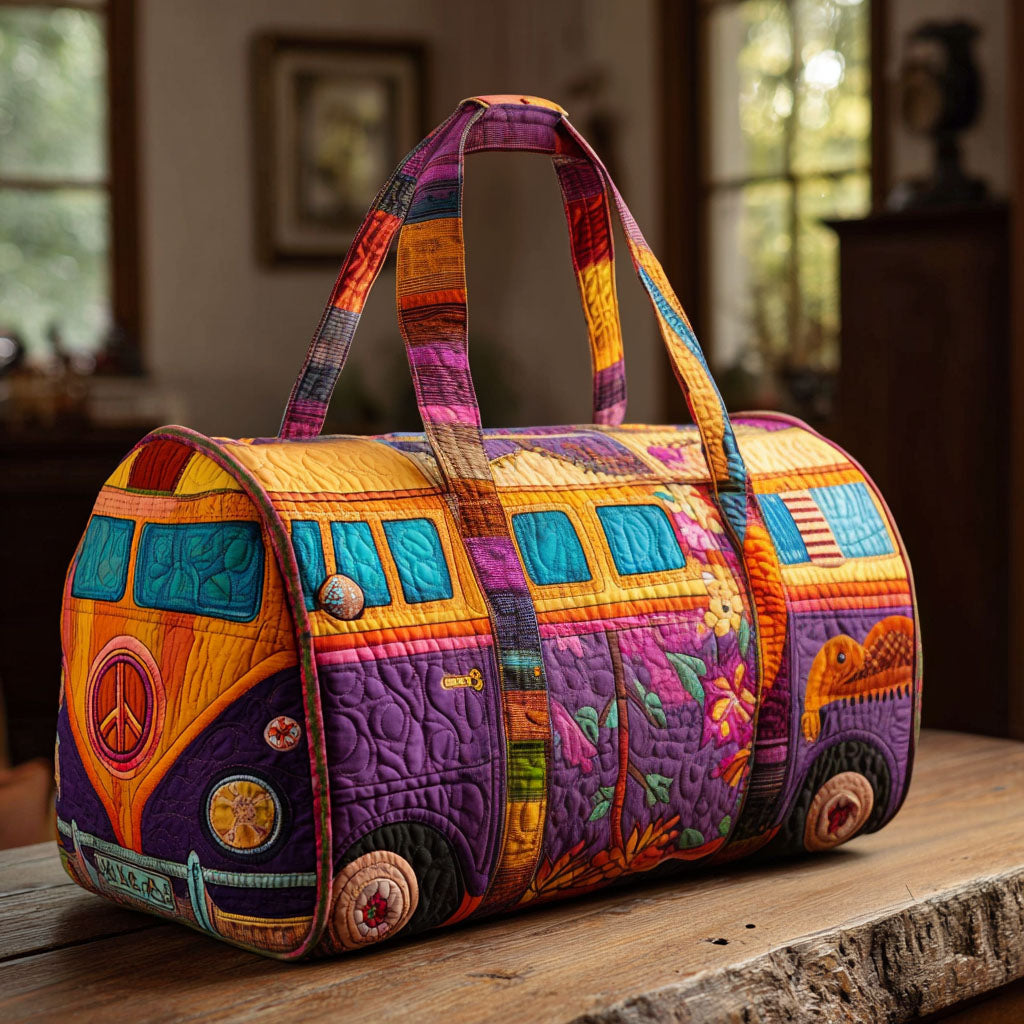 Sac de voyage matelassé – Inspiration vintage pour voyager