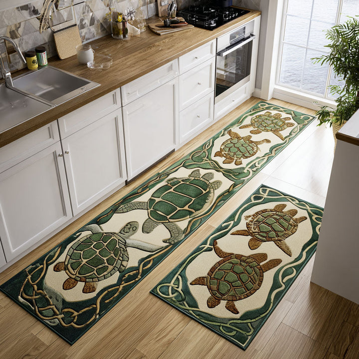 Tapis de cuisine antidérapant – Inspiration de voyage NCU0PT10020