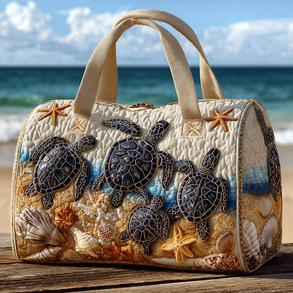 Sac de voyage matelassé – Petites empreintes de pattes