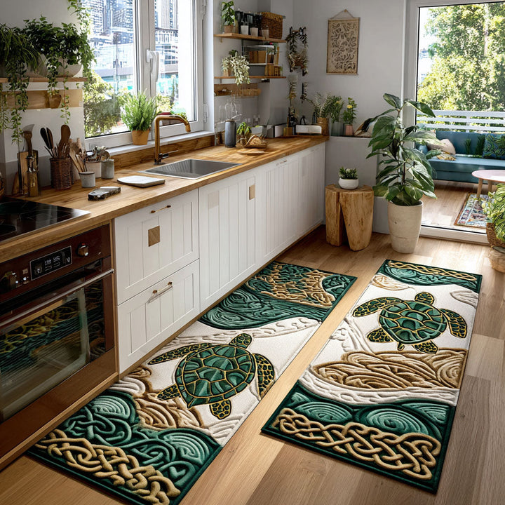 Tapis de cuisine antidérapant – Récif corallien NCU0PT10022