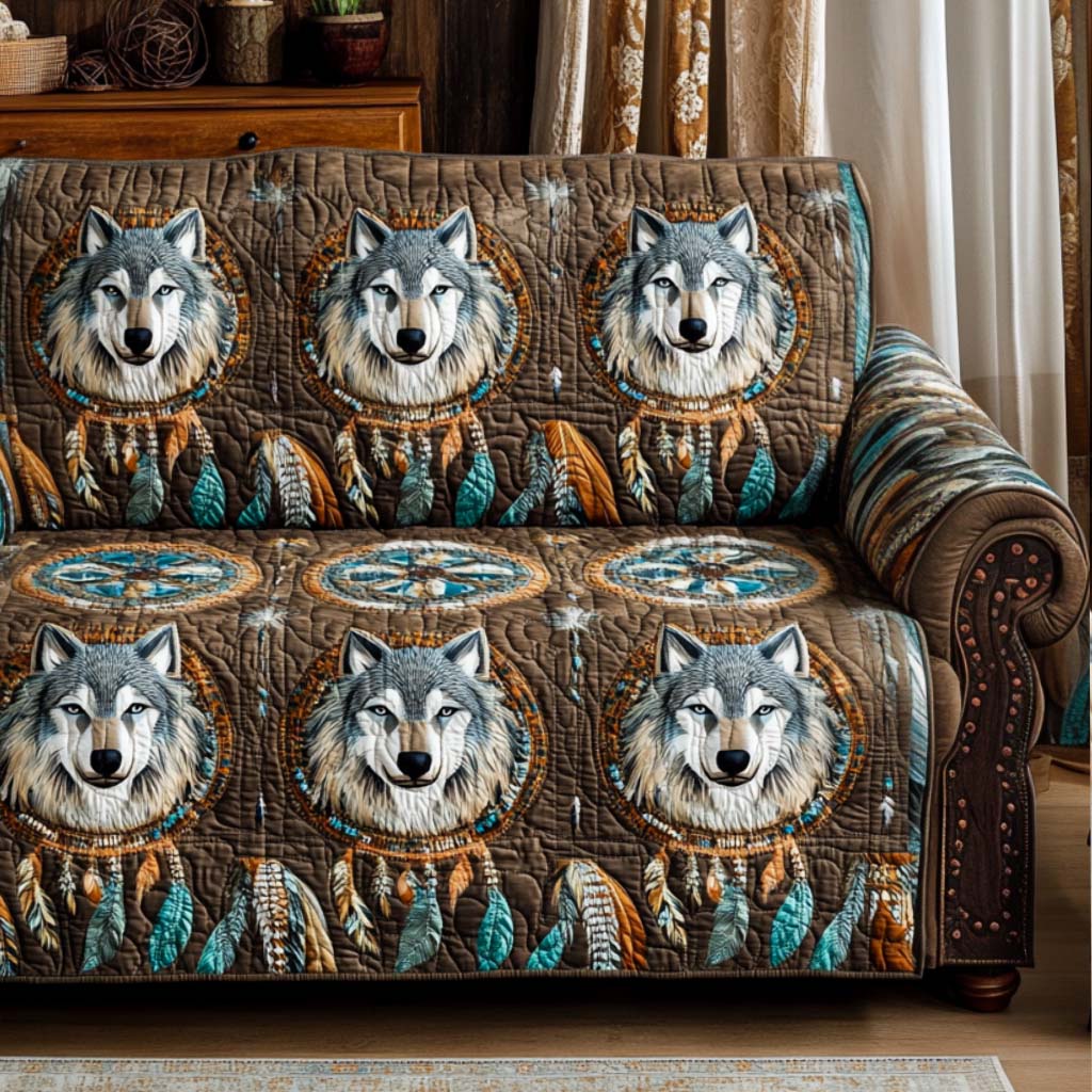 Housse de canapé matelassée – avec motif décoratif NCU0VT284