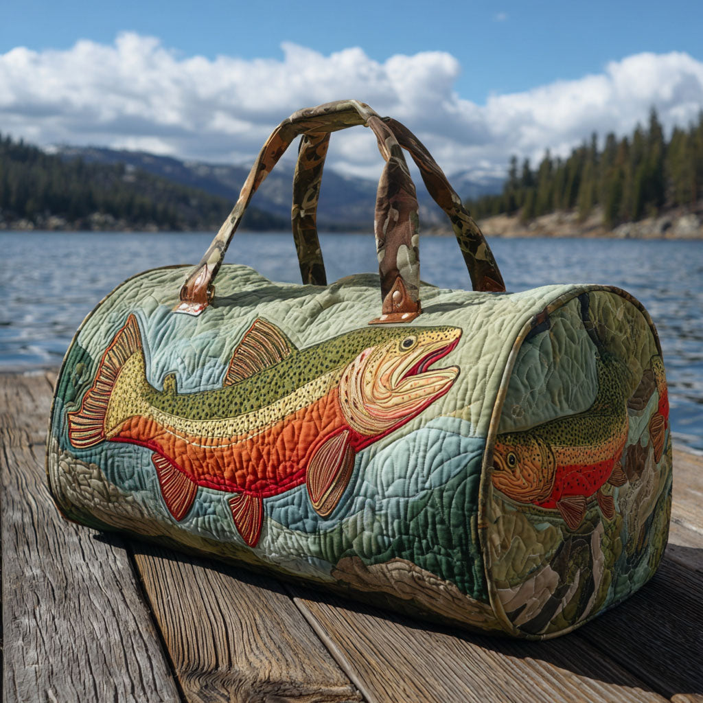 Sac de voyage matelassé – Truite