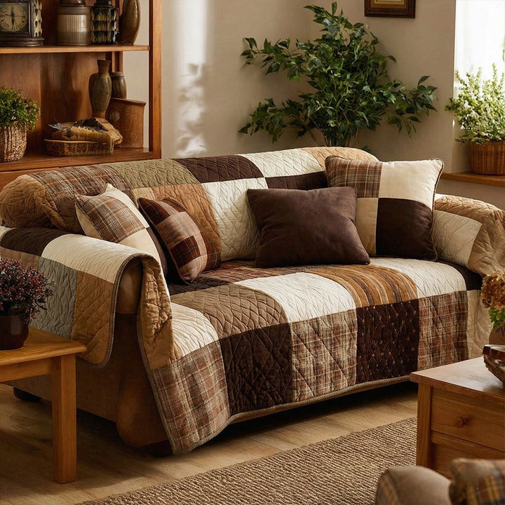 Housse de canapé matelassée – Housse de canapé confortable matelassée NCU0NT11994
