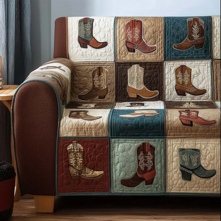 Housse de canapé matelassée – style western NCU0NT10820