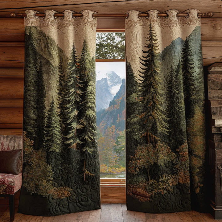 Rideaux matelassés – Whispering Pines NCU0DV8367
