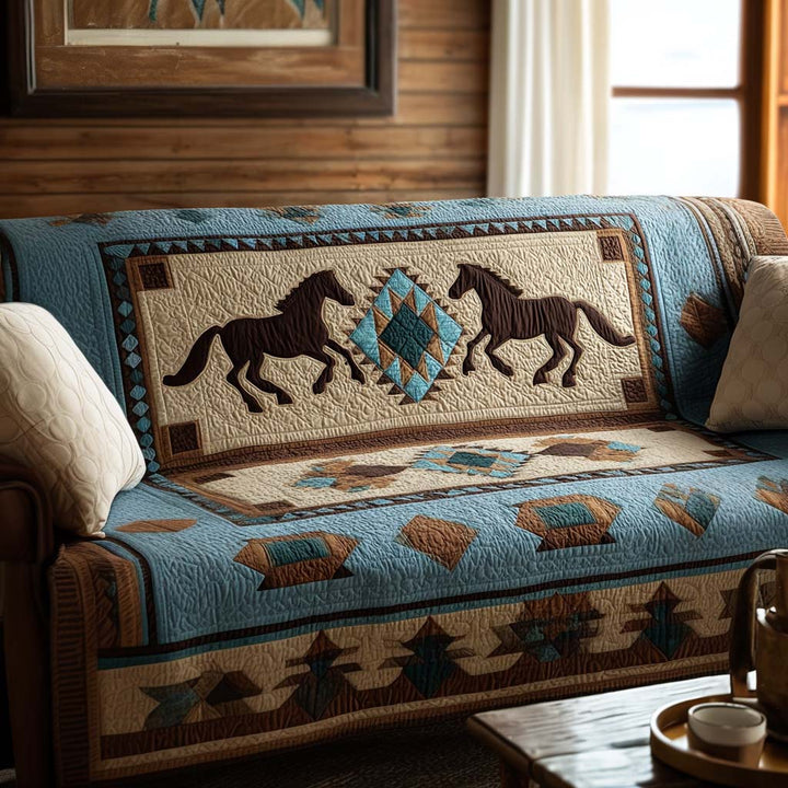 Housse de canapé matelassée – avec motif décoratif NCU0VT284