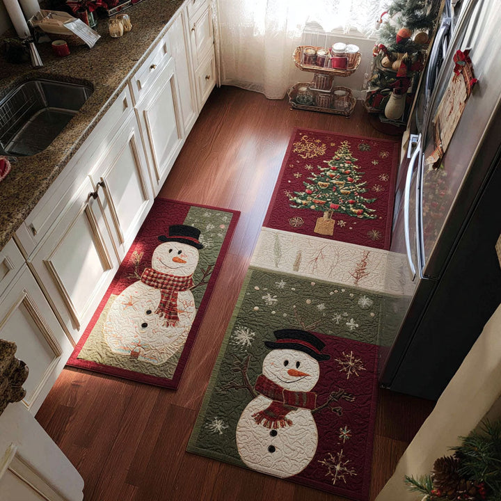 Tapis de cuisine antidérapant – hiver classique NCU0PT10159