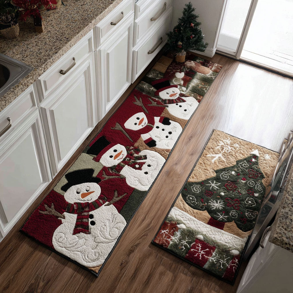 Tapis de cuisine antidérapant – hiver classique NCU0PT10161